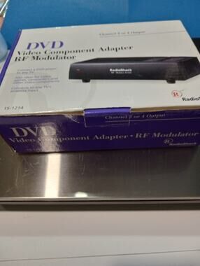 New Radio Shack DVD Video Component Adapter RF Modulator 0594